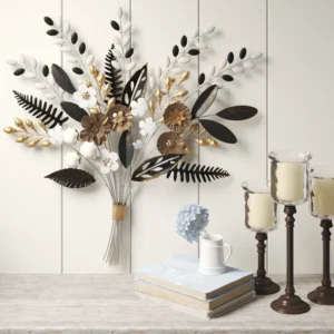 Weylyn Traditional Plants & Flowers Wall Decor on Iron